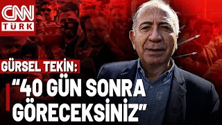 Ben Chpde Zenciyim İhraç Edilen Chpli Gürsel Tekin Neyi Kast Etti?
