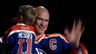 Mark Messier Oilers retirement-Behind the Scenes