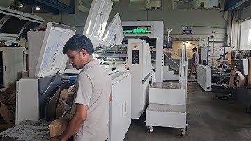 Series A 360 Twist handle Paper Bag Making Machine - High Speed Paper Bag Making Machine