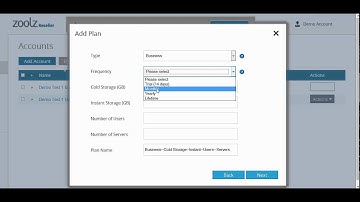 Zoolz HowTo: Manage Accounts in Zoolz MSP