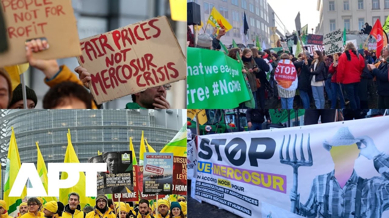 «Что будут есть наши дети?» Французские фермеры предупреждают, что соглашение между ЕС и Меркосур...
