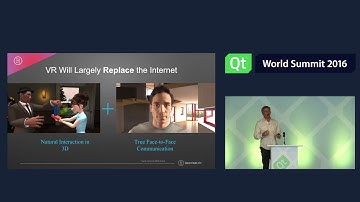 QtWS16- Virtual Reality (VR) is the Next Disrupter by Philip Rosedale, High Fidelity