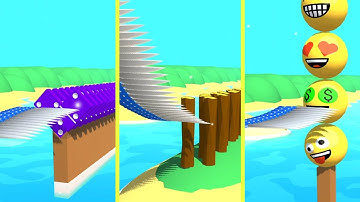 Flying Cut - Very Satisfying and Relaxing ASMR Slicing Video Game