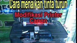 Canon iP2770 Tinta Hitam tidak keluar, cara mudah menaikan tinta kosong di selang infus