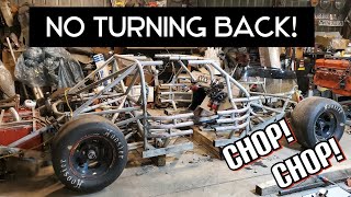 1968 Charger Nascar Build // Ep 3: Chopping The Chassis In Two