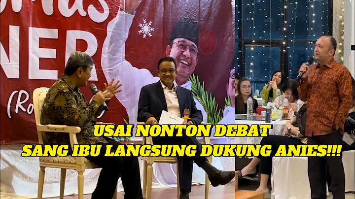 Pendeta Imanuel: Keluarga Saya Langsung Dukung Pak Anies Setelah Lihat Debat Capres