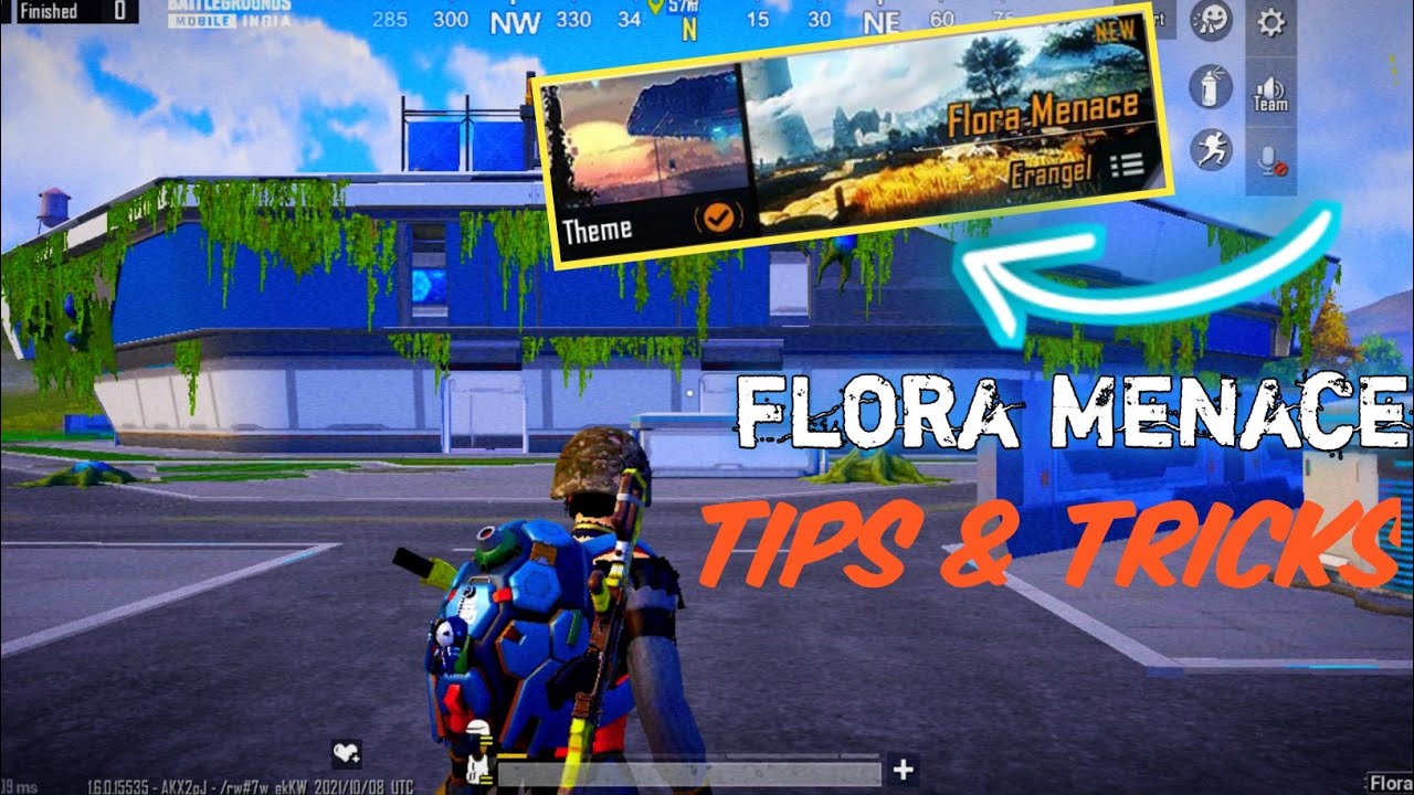 NEW FLORA MENACE MODE TIPS AND TRICKS | 1.6 UPDATE BGMI