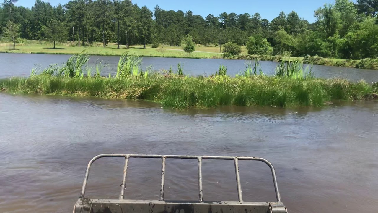 Aquatic Weed Removal Floating Island