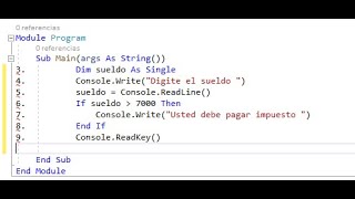 No 2  Estructura selectiva simple en Visual Studio .Net