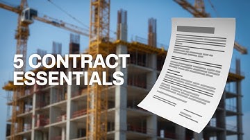 Top 5 bouwcontractregels die u MOET kennen! | Essentiële tips voor bouwers