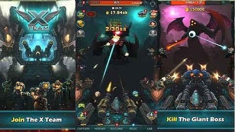 XTeam - SF Clicker RPG - Gameplay - Android / Mobile game by STORMX