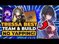 Tressa BEST Build &amp; Team (NO YAPPING GUIDE!) Everything You Need To Know | Tressa Build, Tressa Team