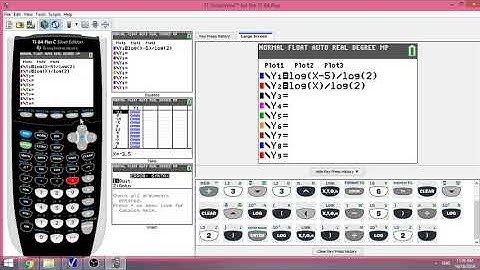 Graphing Exponential and Logarithmic Function with TI-84