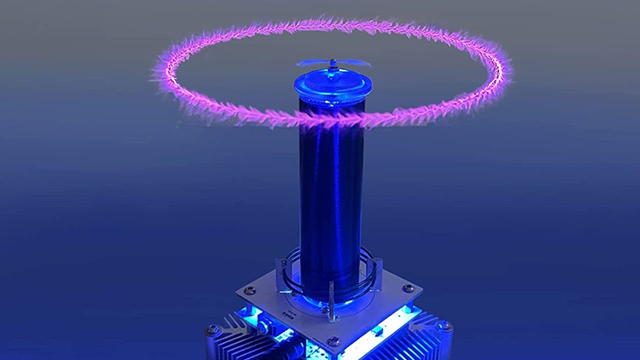 Musical Tesla Coil Plasma Speaker Singing Loudspeaker Experimenting De–  EngineDIY