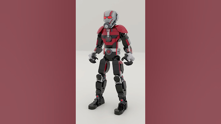 LEGO 76256 Ant-Man Construction Figure Satisfying Speed Build #lego #legomecha #legomech