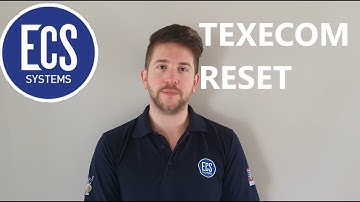 Texecom- How to reset the alarm system