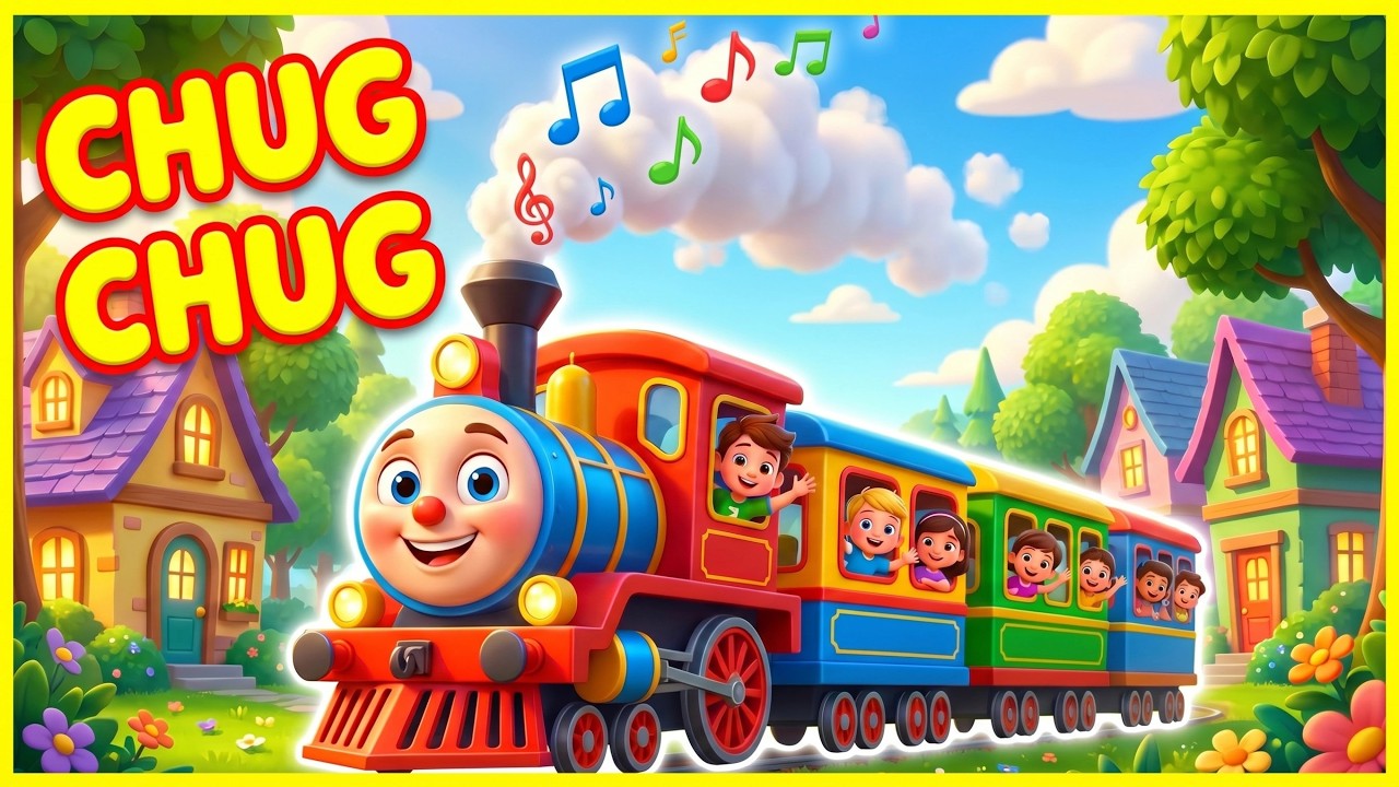 Chug Chug Train Song for Kids 🚂🎵 | Nursery Rhymes & Toddler Songs - YouTube
