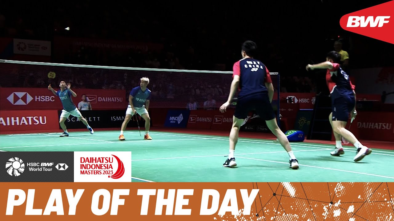 HSBC Play of the Day A masterclass in defence from Liu Yu Chen and Ou Xuan Yi!