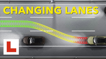 CHANGING LANES: The DRIVER’S procedure and presentation of Mirror, signal, blind spot, manoeuvre