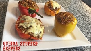 How to make Stuffed Peppers with Quinoa & Ground Beef