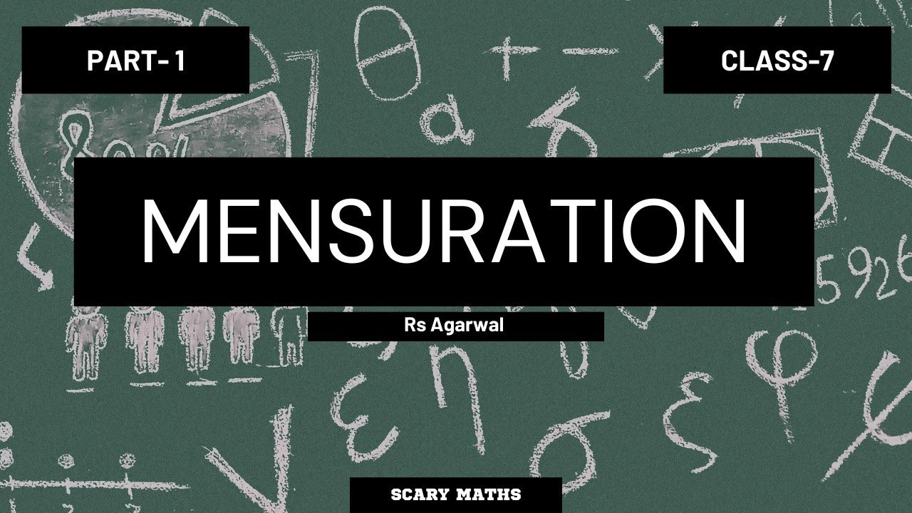 Mensuration | Class-7 | Part-1| Maths | Rs Agarwal Solutions | #mathsclass7 | #Rsagarwalsolutions