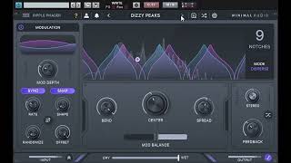 簡単操作で多彩な音作りが可能なフェイザーエフェクト Minimal Audio