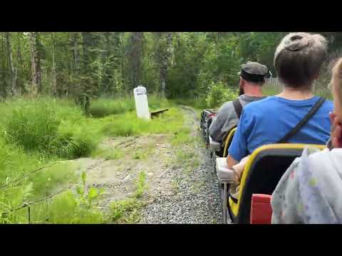 Cute Girls’ First Time at Alaska Live Steamers | Train Rides & Big Smiles!🚂#AlaskaLiveSteamers #Fun