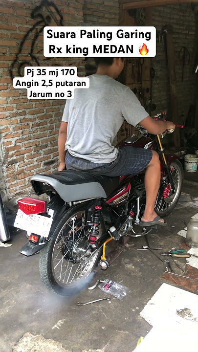 Suara kenalpot paling enak di dengar rx king medan #rxkingindonesia #storyrxking #mekanikbengkel