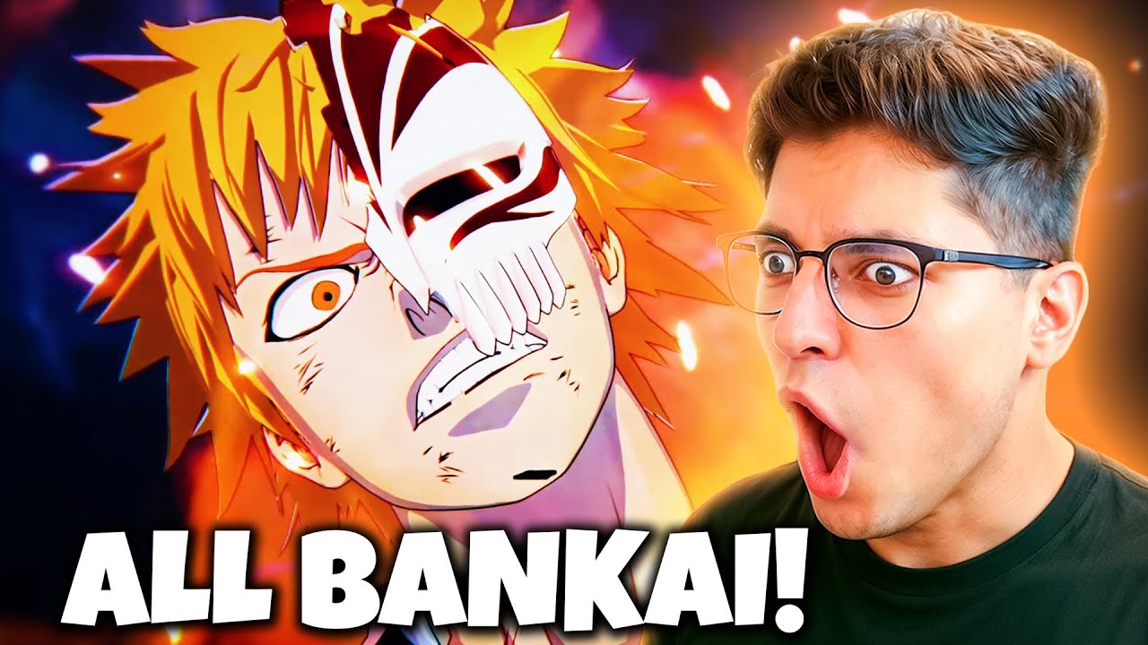 First Time Reacting to All Bleach: Rebirth of Souls Bankais & Ultimate Attacks!