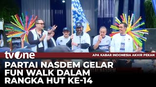Download lagu Ribuan Peserta Antusias Mengikuti Fun Walk HUT Ke-14 Partai Nasdem | tvOne