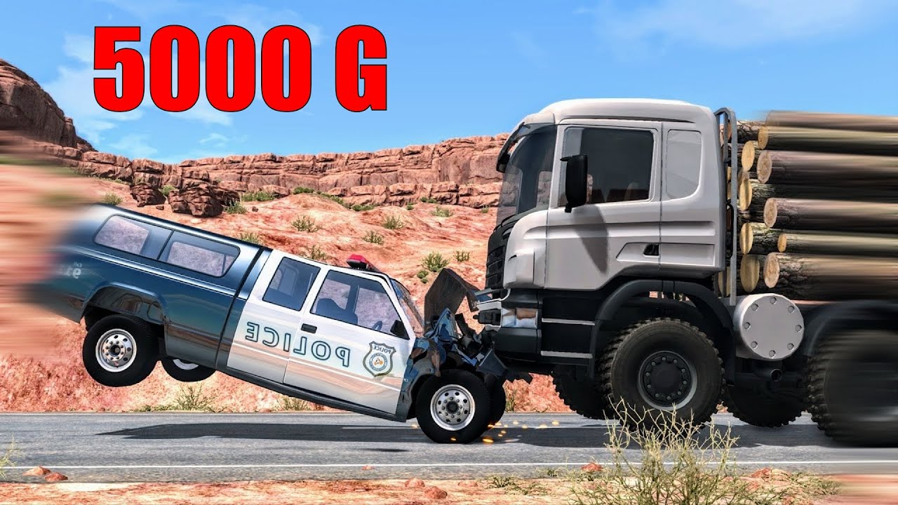 LE CRASH LE PLUS VIOLENT DE L'HISTOIRE DE BEAMNG
