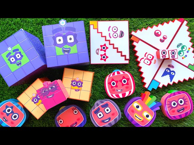 Looking for Numberblocks NEW 192 Puzzle Tetris Shape | ASMR