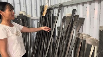 Dầm cổ cò dầm bản thẳng ,thuổng , cuốc chim,cuốc con gà 100% làm bằng thép nhíp oto giá rẻ uy tín