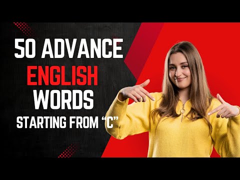 50 Advanced Words