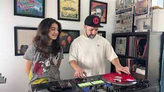 Scratch practice with dad vol 18 @iamdjshock  #scratch #dj #scratching #turntable