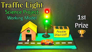 How to traffic light science model,Traffic light model for school project,Traffic light model