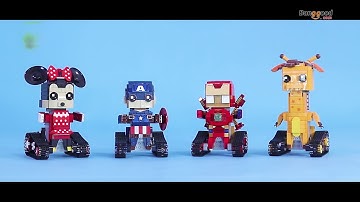 MoFun DIY 2.4G 4CH Electronic RC Smart Robot Best gift for you kids