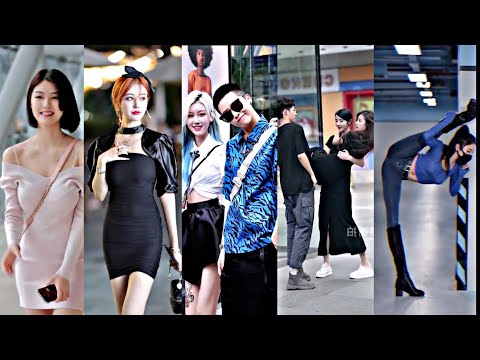 Mejores Street Fashion Tik Tok / China Street Fashion Douyin / Hot & Beautiful Girls ep 015