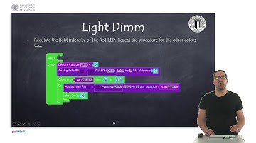 50/80 IoT MOOC Part I: Programming Example.  Light Dimm