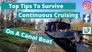 #118- Top Tips To Survive Continuous Cruising
