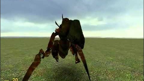 Me vs. Antlion Guard WITH ONLY A CROWBAR AND 40% HEALTH!