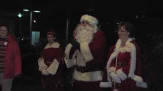 County Police Motor Squad Helps Santa Deliver Toys