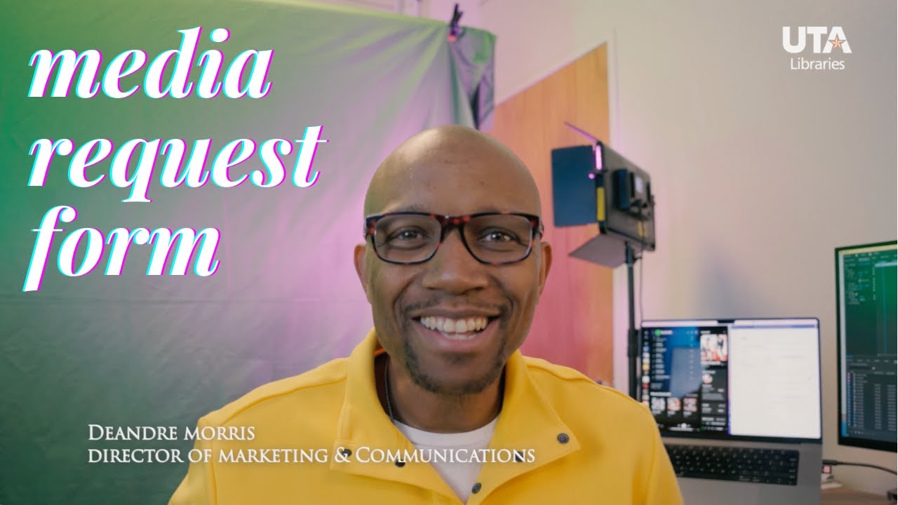 Received a Media Request? Share this link! YouTube