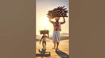 They built a treehouse in the desert and then THIS happened! 🌵🔥 | #shorts #monkey  #cartoon #farmer