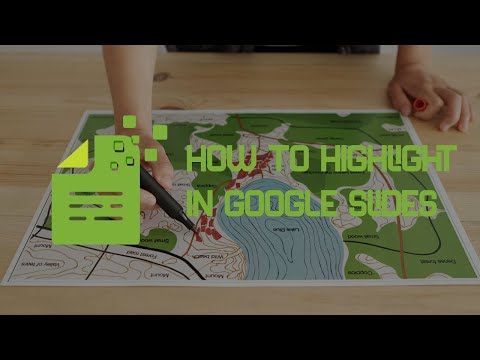How to Highlight in Google Slides