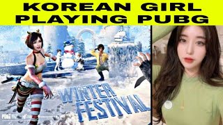 A KOREAN GIRL PLAY PUBG || ARRY GAMING screenshot 1