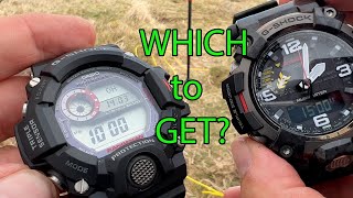 What do they do? | G Shock GWG 2000 Mudmaster 1A3ER | GW 9400 Rangeman | module 5678 & 3100 |