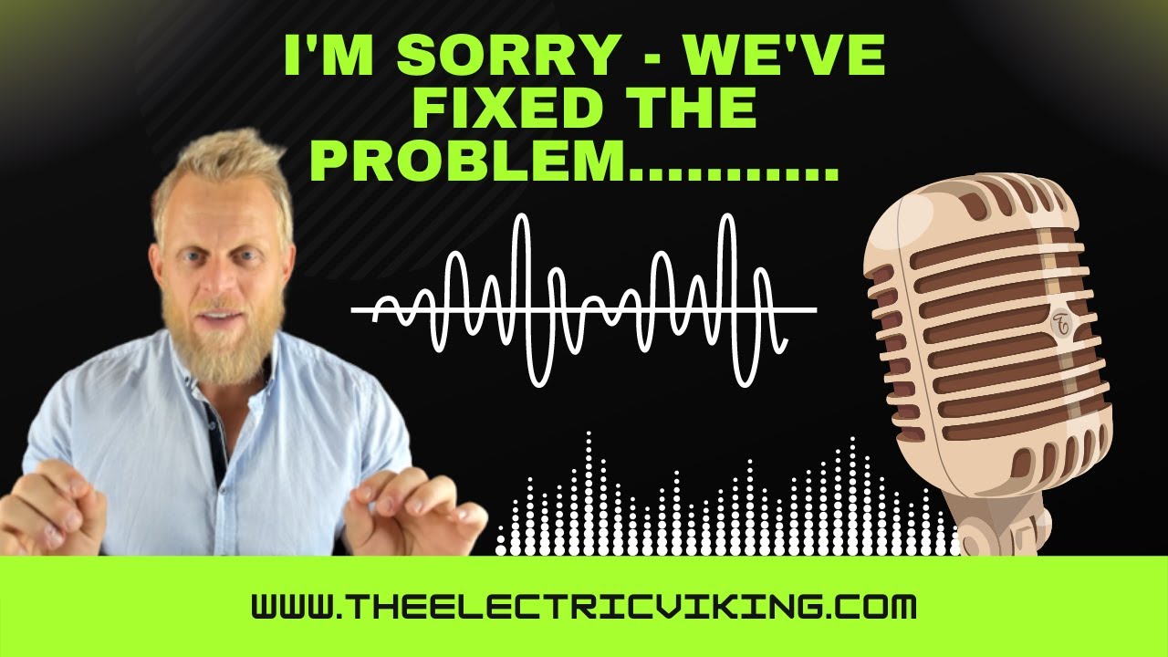 I'm sorry - we've fixed the problem........... - YouTube