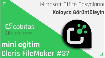 Mini FileMaker Eğitim: Microsoft Office Dosyalarını Kolayca Görüntüleyin #37 #filemaker