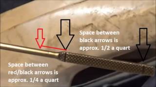 How to check oil level on a YZ250F Similar procedure to check oil level on most Dry Sump Oil Systems